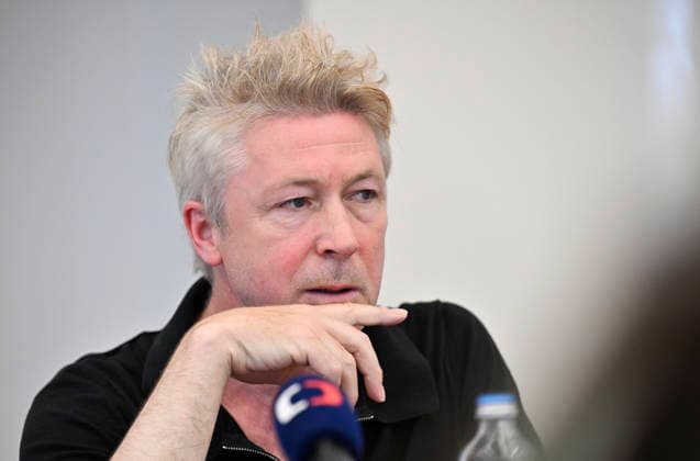 Actor Aidan Gillen from Ireland, member of delegation to the Irish film Trad, at the Zlin Film Festival, 66th International Film Festival for Children and Youth, Zlin, Czech Republic, May 31, 2026. (CTKxPhoto DaliborxGluck) CTKPhotoP2026053103188  CTKPhotoP2026053103188