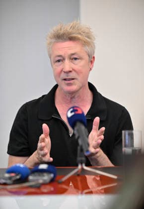 Actor Aidan Gillen from Ireland, member of delegation to the Irish film Trad, at the Zlin Film Festival, 66th International Film Festival for Children and Youth, Zlin, Czech Republic, May 31, 2026. (CTKxPhoto DaliborxGluck) CTKPhotoP2026053103191  CTKPhotoP2026053103191