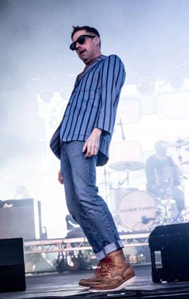The Kaiser Chiefs perform at Wychwood Festival at Cheltenham Racecourse Featuring: The Kaiser Chiefs, Ricky Wilson Where: Cheltenham, United Kingdom When: 30 May 2026 Credit: CelebrityPhotosUK Cover Images EDITORIAL USE ONLY. NOT FOR USE BY NEWSPAPERS BASED IN THE UK. Copyright: xx coverimg55739795
