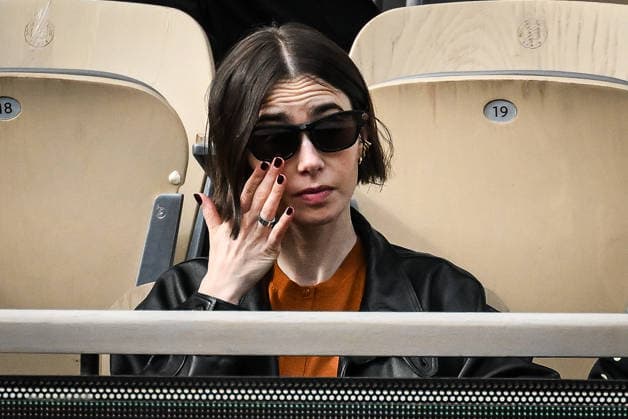 May 31, 2026, Paris, France, France: Lily Collins during the Roland-Garros 2026, French Open 2026, Grand Slam tennis tournament at Roland-Garros Stadium on May 31, 2026 in Paris, France. Paris France - ZUMAm308 20260531_zsp_m308_072 Copyright: xMatthieuxMirvillex