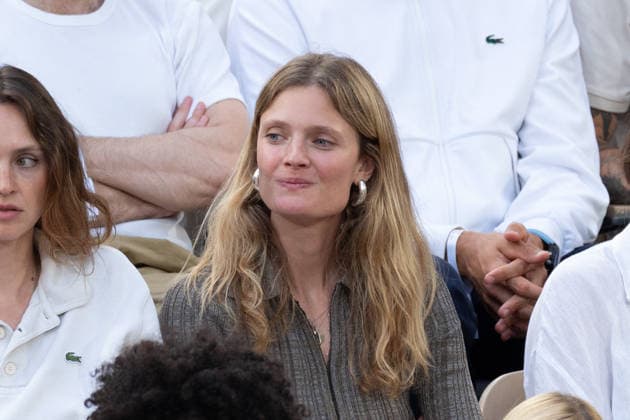 2026 French Open - Celebrities In Stand Night Session Day 8 NB Constance Jablonski in stand Night Session Day 8 during the 2026 French Open at Roland Garros on May 31, 2026 in Paris, France. Photo by Nasser Berzane ABACAPRESS.COM  Copyright: xBerzanexNasser ABACAx