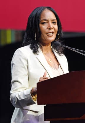 May 31, 2026, Atlanta, Georgia, USA: Keisha Lance Bottoms Rally at The Tabernacle, Atlanta Georgia 5-31-26. This is the first joint appearance by Ossoff and Bottoms, who are partnering as the top of the ticket candidates to get out the vote ahead of November. Atlanta USA  - ZUMAs380 20260531_zep_s380_053 Copyright: xDerekxStormx