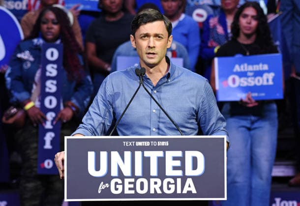 May 31, 2026, Atlanta, Georgia, USA: Jon Ossoff Rally at The Tabernacle, Atlanta Georgia 5-31-26. This is the first joint appearance by Ossoff and Bottoms, who are partnering as the top of the ticket candidates to get out the vote ahead of November. Atlanta USA - ZUMAs380 20260531_zep_s380_034 Copyright: xDerekxStormx