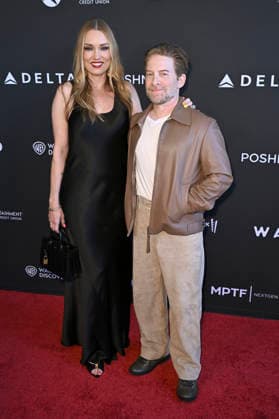 Clare Grant mit Ehefrau Seth Green bei der Motion Picture & Television Fund NextGen Summer Party 2026 im Restaurant Aster. Los Angeles, 31.05.2026 *** Clare Grant with wife Seth Green at the Motion Picture Television Fund NextGen Summer Party 2026 at Aster Restaurant Los Angeles, 31 05 2026 Foto:xD.xStarbuckx xFuturexImagex mptf_6567