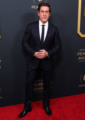 86th Annual Peabody Awards BEVERLY HILLS, LOS ANGELES, CALIFORNIA, USA - MAY 31: American journalist and anchor for ABC World News Tonight and co-anchor of the ABC News magazine 20 20 David Muir arrives at the 86th Annual Peabody Awards held at the Beverly Wilshire, A Four Seasons Hotel on May 31, 2026 in Beverly Hills, Los Angeles, California, United States. Beverly Hills Beverly Wilshire, A Four Seasons Hotel California United States Copyright: xXavierxCollin ImagexPressxAgencyx