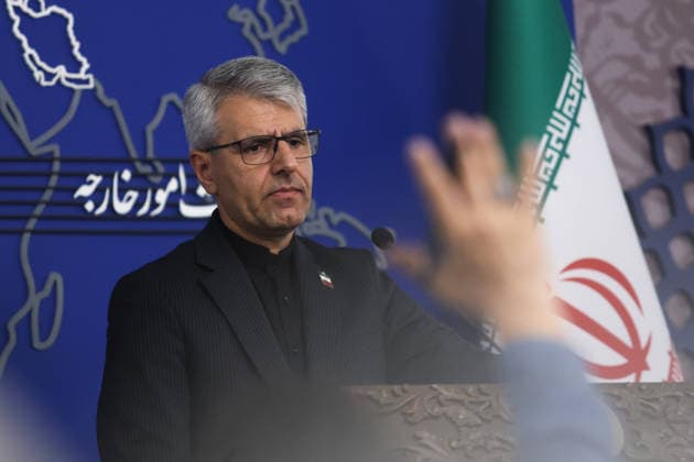 Weekly press conference by Foreign Ministry Spokesperson Esmaeil Baghaei in Tehran, Iran - 01 Jun 2026 Esmail Baghaei Hamaneh, spokesperson of Foreign Ministry seen during his weekly press conference. Tehran Iran Copyright: xFoadxAshtarix xSOPAxImagesx FAshtari-2778