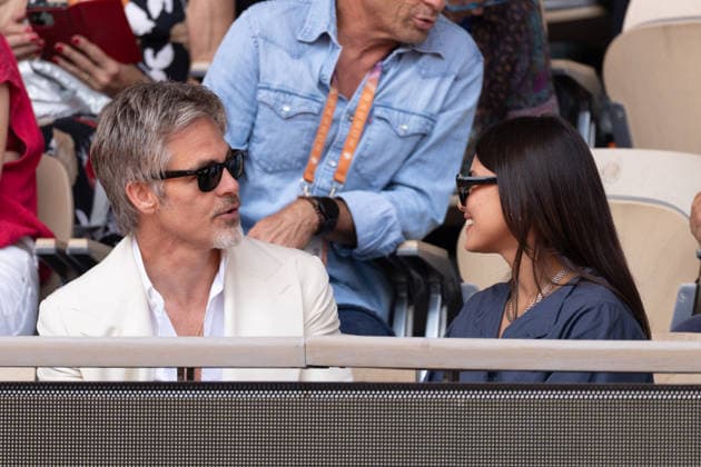 2026 French Open - Celebrities In Stand Day 9 NB Chris Pine and girlfriend Keana Sky Wenger in stand day 9 during the 2026 French Open at Roland Garros on June 01, 2026 in Paris, France. Photo by Nasser Berzane ABACAPRESS.COM  Copyright: xBerzanexNasser ABACAx