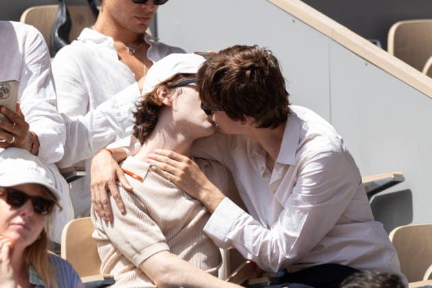 2026 French Open - Celebrities In Stand Day 9 NB Pierre de Maere and his Boyfriend in stand day 9 during the 2026 French Open at Roland Garros on June 01, 2026 in Paris, France. Photo by Nasser Berzane ABACAPRESS.COM  Copyright: xBerzanexNasser ABACAx