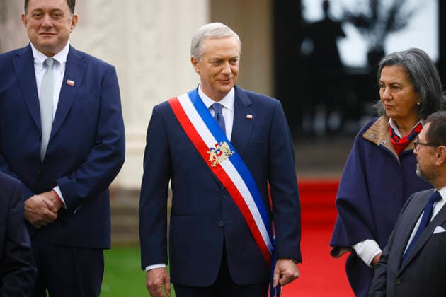 Vina del Mar June 1, 2026 The official photograph of the President of the Republic, Jose Antonio Kast with the Cabinet, is taken at the Presidential Palace of Cerro Castillo in the municipality of Vina del Mar Dragomir Yankovic Aton Chile, Vina del Mar Chile Aton 1161253  Copyright: DRAGOMIRxYANKOVIC ATONxCHILE