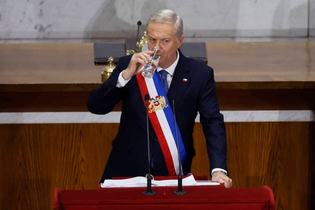 Valparaiso, June 1, 2026 The President of the Republic Jose Antonio Kast gives the first public account of his term in the Hall of Honor of the National Congress Sebastian Cisternas Aton Chile, Valparaiso Chile Aton 1161316  Copyright: SEBASTIANxCISTERNAS ATONxCHILE