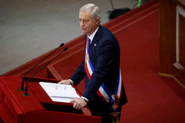 Valparaiso, June 1, 2026 The President of the Republic Jose Antonio Kast gives the first public account of his term in the hall of honor of the National Congress Raul Zamora Aton Chile, Valparaiso Chile Aton 1161318  Copyright: RAULxZAMORA ATONxCHILE