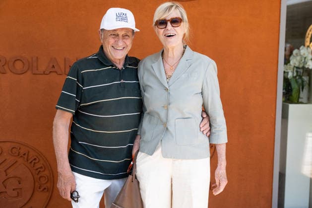 Chantal Ladesou and her husband Michel Ansault in the village during the French Open Tennis Championships at Roland Garros 2026 Paris, on June 1st, 2026 Jacovides Moreau Bestimage Celebrities in the village during the French Open Tennis Championships at Roland Garros 2026 Paris, on June 1st, 2026 Paris France  Copyright: xJACOVIDES-MOREAUx xBESTIMAGExJACOVIDES-MOREAUx xBESTIMAGEx