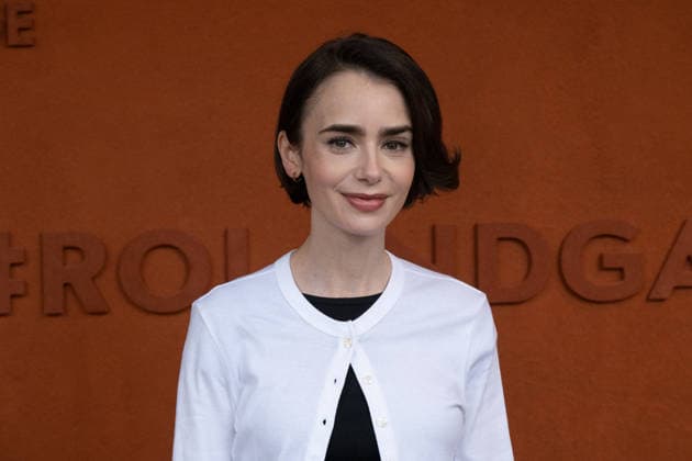 French Open - VIPs Pose At The Village LZ Lily Collins attends the 2026 French Open at Roland Garros on June 1, 2026 in Paris, France. Photo by Laurent Zabulon ABACAPRESS.COM  Copyright: xZabulonxLaurent ABACAx