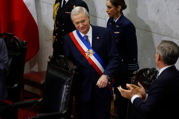 Valparaiso, June 1, 2026 The President of the Republic Jose Antonio Kast gives the first public account of his term in the hall of honor of the National Congress Raul Zamora Aton Chile, Valparaiso Chile Aton 1161369  Copyright: RAULxZAMORA ATONxCHILE