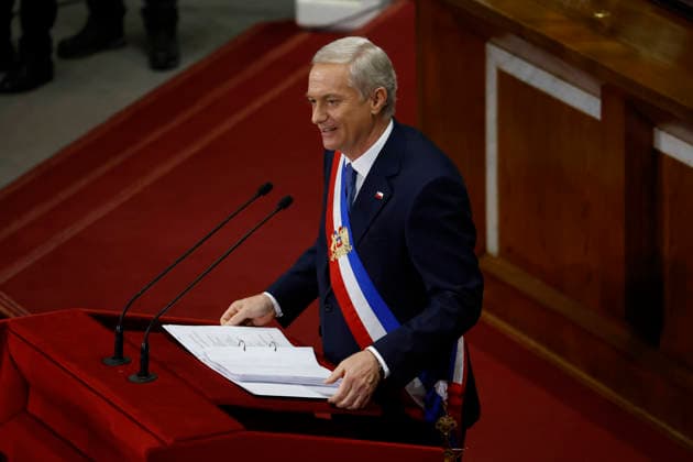 Valparaiso, June 1, 2026 The President of the Republic Jose Antonio Kast gives the first public account of his term in the hall of honor of the National Congress Raul Zamora Aton Chile, Valparaiso Chile Aton 1161371  Copyright: RAULxZAMORA ATONxCHILE