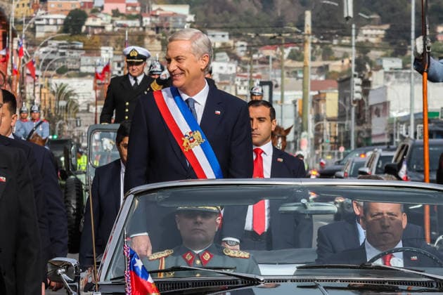 Chilean President Antonio Kast delivers his annual speech at the National Congress VALPARAISO, CHILE - JUNE 1: Chilean President Jose Antonio Kast leaves the Congress building after his annual address to the nation in Valparaiso, Chile on June 1, 2026. Cristobal Basaure Araya Anadolu Valaparasio Chile. Editorial use only. Please get in touch for any other usage.  Copyright: x2026xAnadoluxCristobalxBasaurexArayax