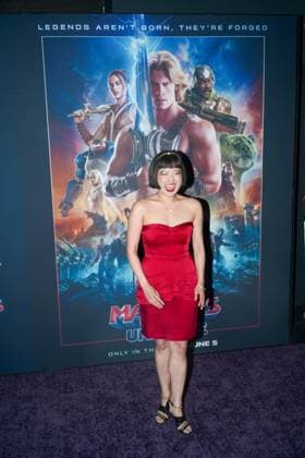 Masters Of The Universe Premiere NEW YORK, NEW YORK - JUNE 01: Charlene Wan at the Masters Of The Universe New York Screening at Regal Times Square on June 01, 2026 in New York City. . Credit: Camara Porter AdMedia EDITORIAL USE ONLY  Copyright: xx Porterx xAdMediax admphotostwo993839