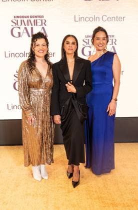 June 1, 2026, New York, New York, USA: Shanta Thake, Misty Copeland, and Mariko Silver attend Lincoln Center for Performing Arts Summer Gala at David Geffen Hall in New York, NY on June 1, 2026. New York USA  - ZUMAr339 20260601_znp_r339_063 Copyright: xLevxRadinx