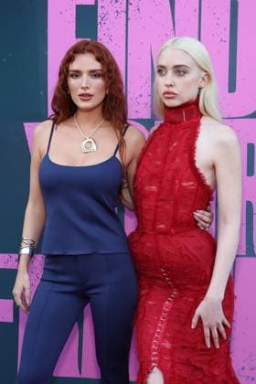 Find Your Friends Special Screening Los Angeles CA - JUNE 01: Bella Thorne & Chloe Cherry at the Find Your Friends Special Screening on June 01, 2026. Credit: AdMedia EDITORIAL USE ONLY  Copyright: xx AdMediax admphotostwo993946