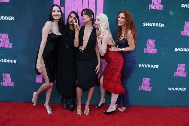 Los Angeles CA - JUNE 01 Zion Moreno, Sophia Ali, Bella Throne, Chloe Cherry, Izabel Pakzad at the Find Your Friends Special Screening on June 01, 2026. Credit: USA - ZUMAa123 20260601_zaa_a123_142 Copyright: xAdMediax