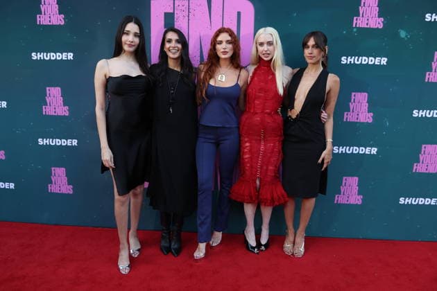 Los Angeles CA - JUNE 01 Zion Moreno, Sophia Ali, Bella Throne, Chloe Cherry, Izabel Pakzad at the Find Your Friends Special Screening on June 01, 2026. Credit: USA - ZUMAa123 20260601_zaa_a123_079 Copyright: xAdMediax
