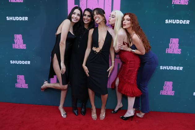 Los Angeles CA - JUNE 01 Zion Moreno, Sophia Ali, Bella Throne, Chloe Cherry, Izabel Pakzad at the Find Your Friends Special Screening on June 01, 2026. Credit: USA - ZUMAa123 20260601_zaa_a123_078 Copyright: xAdMediax