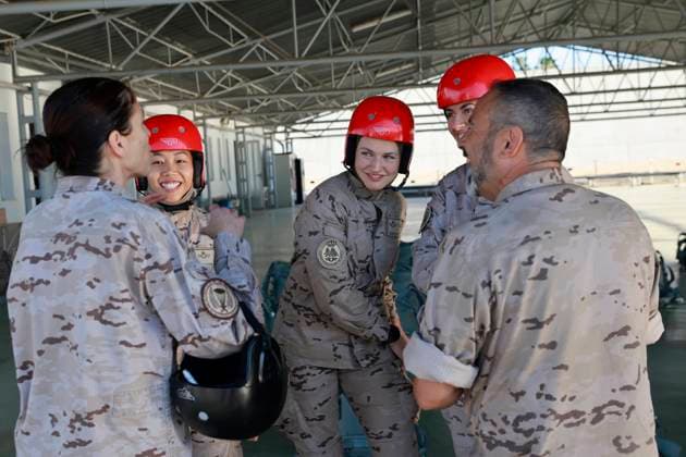 The Princesa Leonor culminated in the Curso de Paracaidismo at the Military School of Murcia, March 02 de June 2026 Cordon Press 