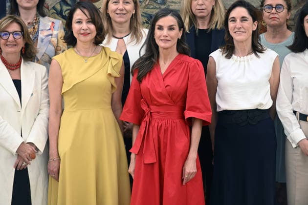Queen Letizia receives in audience a representation of the Club de Ejecutivas Espanolas en el Exterior Queen Letizia during the audience to a representation of the Club de Ejecutivas Espanolas en el Exterior, at the Palacio de La Zarzuela, on June 02, 2026, in Madrid Spain This global network, created in Paris in 2021, is a non-profit association to make visible, connect and support Spanish women who develop their careers outside our country. It has more than 200 members in cities such as Paris, London, New York, Silicon Valley, Dubai or Singapore, among others.  Copyright: xJosÃ xOlivax 7565788