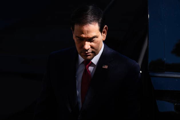 Rubio State Department Budget TW UNITED STATES - JUNE 2: Secretary of State Marco Rubio arrives for the Senate Foreign Relations Committee hearing titled Review of the FY2027 State Department Budget Request, in Dirsken building on Tuesday, June 2, 2026. (Tom Williams CQ Roll Call) Washington DC United States EDITORIAL USE ONLY Copyright: x2026xCQ-RollxCall,xInc.x TomxWilliamsx rollcallpix171285