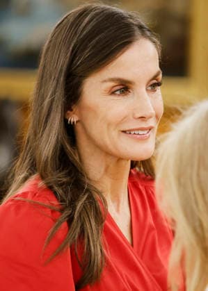 02-06-2026 Queen Letizia receives during a meeting with the representation of the online community and training platform Mamis Digitales , at the palace Zarzuela in Madrid. No Spain Â  Copyright: xPPEx