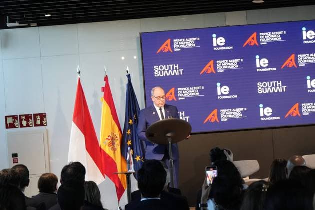 H.S.H. Prince Albert II of Monaco presides over the 10th Anniversary Ceremony of the Prince Albert II of Monaco Foundation in Spain, at IE University, Madrid, June 2, 2026 Cordon Press 