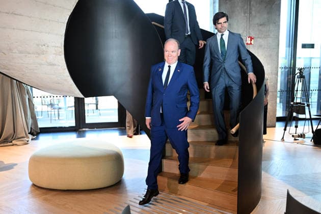 Alberto of Monaco presides over the 10th Anniversary Event of the Prince Albert II of Monaco Foundation in Spain Alberto II of Monaco and Diego del Alcázar Benjumea, Executive Vice President of IE University, during the 10th Anniversary Event of the Prince Albert II of Monaco Foundation in Spain, June 2, 2026, in Madrid Spain FAMOUS FOUNDATION ANNIVERSARY ROYALTY José Oliva 02 06 2026 Madrid Madrid Madrid Spain  Copyright: xJosÃ xOlivax 7566810