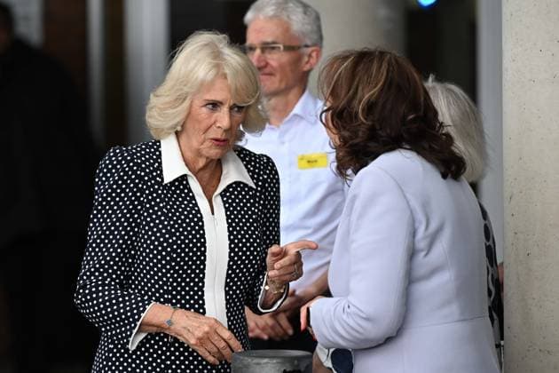 UK s Queen Camilla visits St George s Hospital in London LONDON, UNITED KINGDOM - JUNE 02: Queen Camilla of the United Kingdom visits St George s Hospital in London, United Kingdom to open a new roof garden for neurological intensive care patients on June 02, 2026. During her visit, Camilla met with healthcare professionals and patients. Rasid Necati Aslim Anadolu London United Kingdom. Editorial use only. Please get in touch for any other usage.  Copyright: x2026xAnadoluxRasidxNecatixAslimx