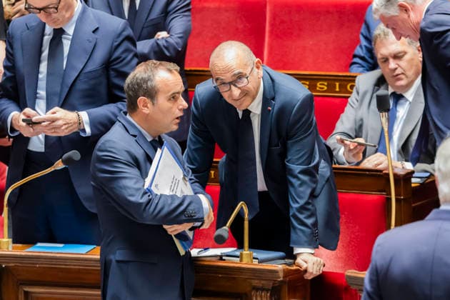 Paris, France June 2, 2026 - Session of questions to the government at the French National Assembly - Sebastien Lecornu, Laurent Nunez POLITIQUE, ASSEMBLEE NATIONALE, QAG, HEMICYCLE  Copyright: xVincentxIsorex