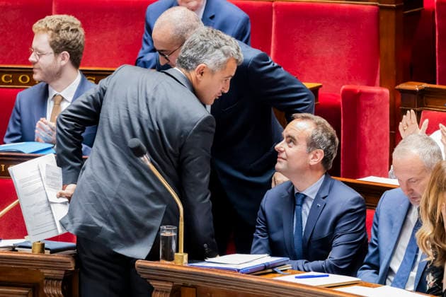 Paris, France June 2, 2026 - Session of questions to the government at the French National Assembly - Sebastien Lecornu, Gerald Darmanin POLITIQUE, ASSEMBLEE NATIONALE, QAG, HEMICYCLE  Copyright: xVincentxIsorex