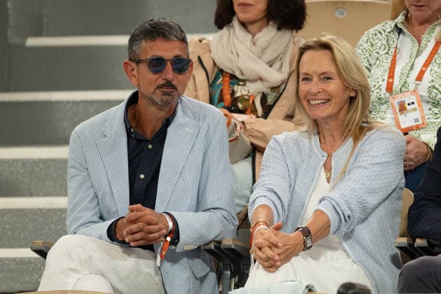 Celebs in the tribunes at Roland Garros 2026 - Paris LZ Estelle Lefebure attends the 10rd day of the Roland-Garros 2026 at Roland Garros on June 2, 2026 in Paris, France. Photo by Laurent Zabulon ABACAPRESS.COM  Copyright: xZabulonxLaurent ABACAx