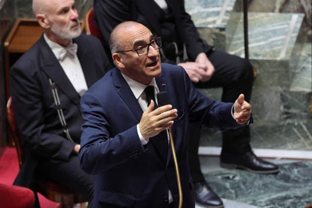 Session of Questions to the Government in National Assembly - Paris French Minister of the Interior Laurent Nunez seen here during a session of Questions to the Government at the French National Assembly in Paris, France on May 2, 2026. Photo by Henri Szwarc ABACAPRESS.COM Paris France  Copyright: xSzwarcxHenri ABACAx