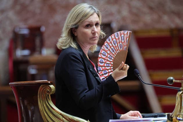 Session of Questions to the Government in National Assembly - Paris French President of National Assembly Yael Braun-Pivet seen here during a session of Questions to the Government at the French National Assembly in Paris, France on May 2, 2026. Photo by Henri Szwarc ABACAPRESS.COM Paris France  Copyright: xSzwarcxHenri ABACAx