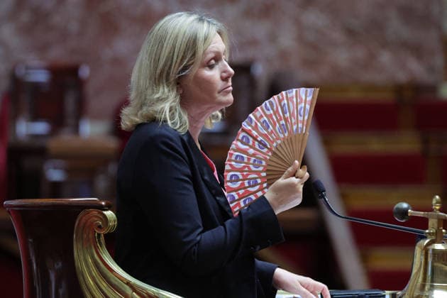 Session of Questions to the Government in National Assembly - Paris French President of National Assembly Yael Braun-Pivet seen here during a session of Questions to the Government at the French National Assembly in Paris, France on May 2, 2026. Photo by Henri Szwarc ABACAPRESS.COM Paris France  Copyright: xSzwarcxHenri ABACAx