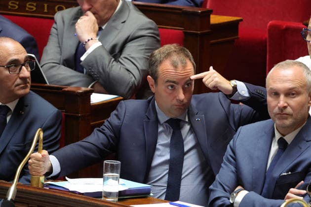 Session of Questions to the Government in National Assembly - Paris French Prime Minister Sebastien Lecornu seen here during a session of Questions to the Government at the French National Assembly in Paris, France on May 2, 2026. Photo by Henri Szwarc ABACAPRESS.COM Paris France  Copyright: xSzwarcxHenri ABACAx