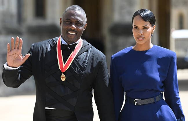 . 02 06 2026. Windsor, United Kingdom. Actor Sir Idris Elba and his wife Sabrina after he received a knighthood at an Investiture at Windsor Castle, United Kingdom.  xPoolx xi-Imagesx IIM-26800-0011