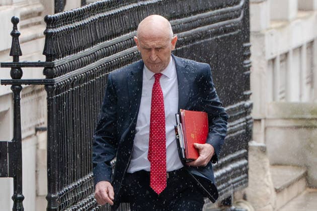 June 2, 2026, London, England, United Kingdom: JOHN HEALEY, UK Defence Secretary, arrives at Downing Street for a weekly Cabinet Meeting. London United Kingdom - ZUMAk172 20260602_zip_k172_053 Copyright: xThomasxKrychx
