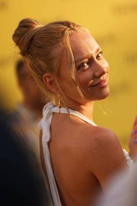 Ester Exposito during the presentation of the new Desigual Vintage collection in Ibiza, Tuesday, June 2, 2026 Cordon Press 