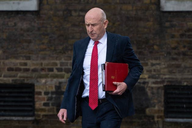 June 2, 2026, London, England, United Kingdom: JOHN HEALEY, UK Defence Secretary, arrives at Downing Street for a weekly Cabinet Meeting. London United Kingdom - ZUMAk172 20260602_zip_k172_049 Copyright: xThomasxKrychx