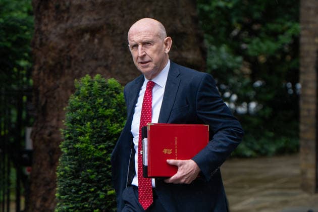 June 2, 2026, London, England, United Kingdom: JOHN HEALEY, UK Defence Secretary, arrives at Downing Street for a weekly Cabinet Meeting. London United Kingdom - ZUMAk172 20260602_zip_k172_041 Copyright: xThomasxKrychx