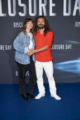 Photocall Disclosure Day in Paris Maxime Musqua and Clementine Guy pose during a photocall for the premiere of the film Disclosure Day in Paris, France, June 2, 2026. Photo by Eliot Blondet ABACAPRESS.COM Paris France France  Copyright: xBlondetxEliot ABACAx