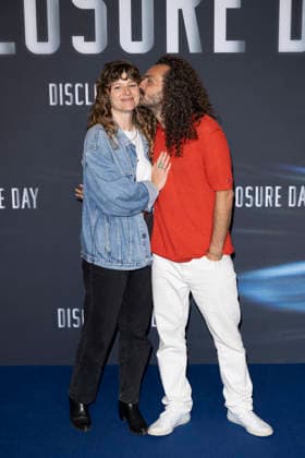 Photocall Disclosure Day in Paris Maxime Musqua and Clementine Guy pose during a photocall for the premiere of the film Disclosure Day in Paris, France, June 2, 2026. Photo by Eliot Blondet ABACAPRESS.COM Paris France France  Copyright: xBlondetxEliot ABACAx