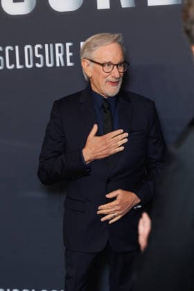 Disclosure Day premiere at Grand Rex theatre Celebrities arrival on red carpet Steven Spielberg 456967 2026 06 02  Copyright: xSebastienxFremontx xStarfacex STAR_456967_024