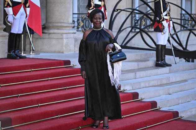 Invited guests arrive for a state dinner at the Elysee FA Secretary General of the Organisation internationale de la Francophonie (OIF) Louise Mushikiwabo arrives for a state dinner as part of Rwanda s President s visit at The Elysee Presidential Palace in Paris on June 2, 2026. Photo by Firas Abdullah ABACAPRESS.COM Paris Ile-de-France France  Copyright: xAbdullahxFiras ABACAx