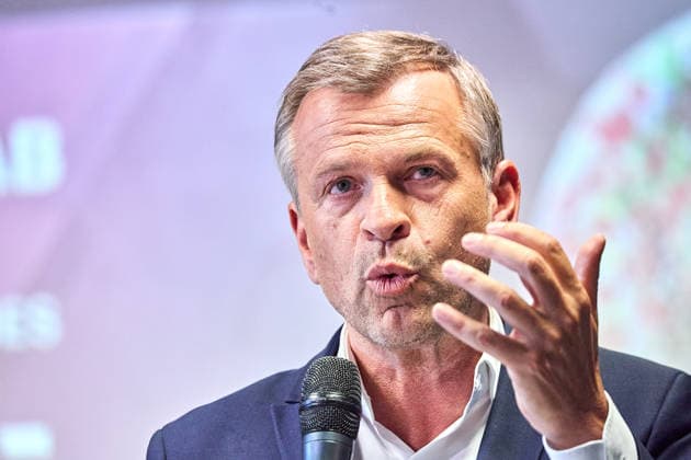 - Wien 02.06.2026 - NEOS Hearing ORF GD Kandidaten- Öffentliches Hearing der Kandidaten für das Amt des ORF-Generaldirektors im ORF-Funkhaus Wien. Insgesamt bewerben sich 13 Kandidaten um die Nachfolge an der Spitze des ORF. 5 von ihnen wurden zu einem öffentlichen Hearing des NEOS Lab eingeladen, um ihre Vorstellungen für die Zukunft des öffentlich-rechtlichen Rundfunks zu präsentieren. PHOTO: Ex-Pro7Sat.1Puls4-Geschäftsführer Markus Breitenecker. Vienna (AUSTRIA) - Candidates for the position of ORF Director General during a public hearing organized by NEOS Lab at the ORF Funkhaus in Vienna. Medienpolitik, Medienreform, Public Service, Digitalisierung, Unabhängigkeit, Medienmanagement, Demokratie, Stiftungsrat, Medienzukunft, Aus 
